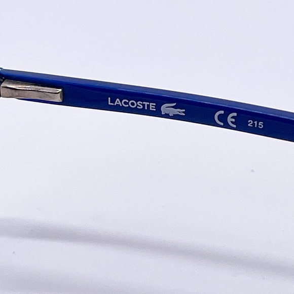 NEW LACOSTE KID’S EYEGLASSES L3106 424 BLUE KID’S EYEWEAR LACOSTE - Picture 8 of 9
